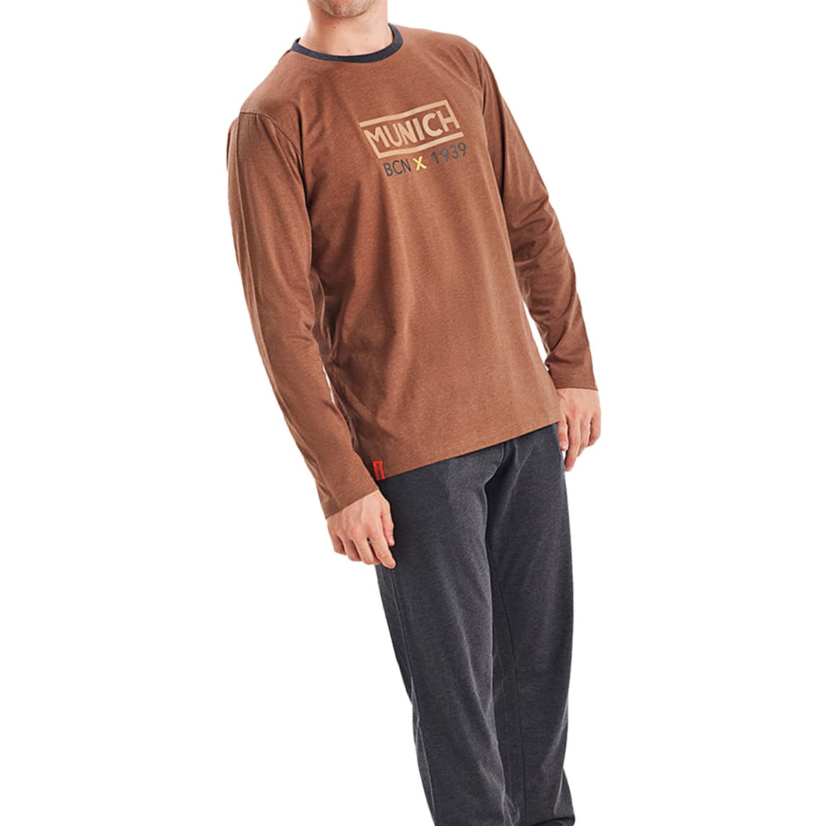 Men's Pajamas Munich Brown