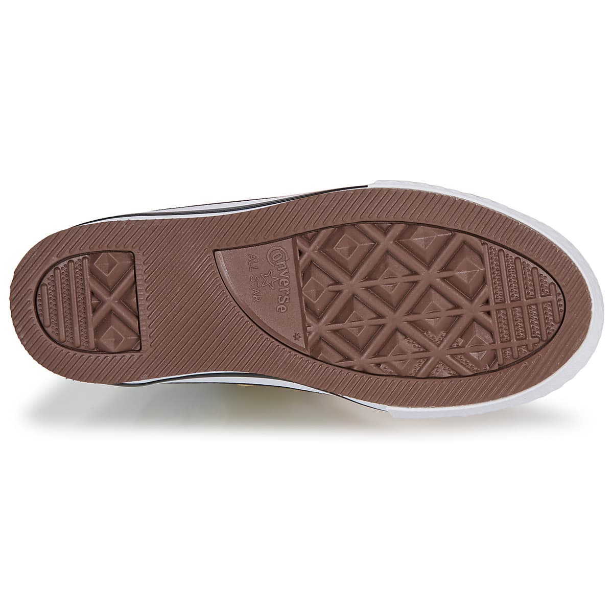 Converse Παιδικά Δίπατα All Star Metallic Platform Χρυσά