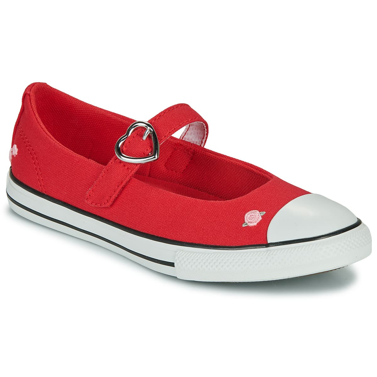 Women's Ballet Flats Converse Red