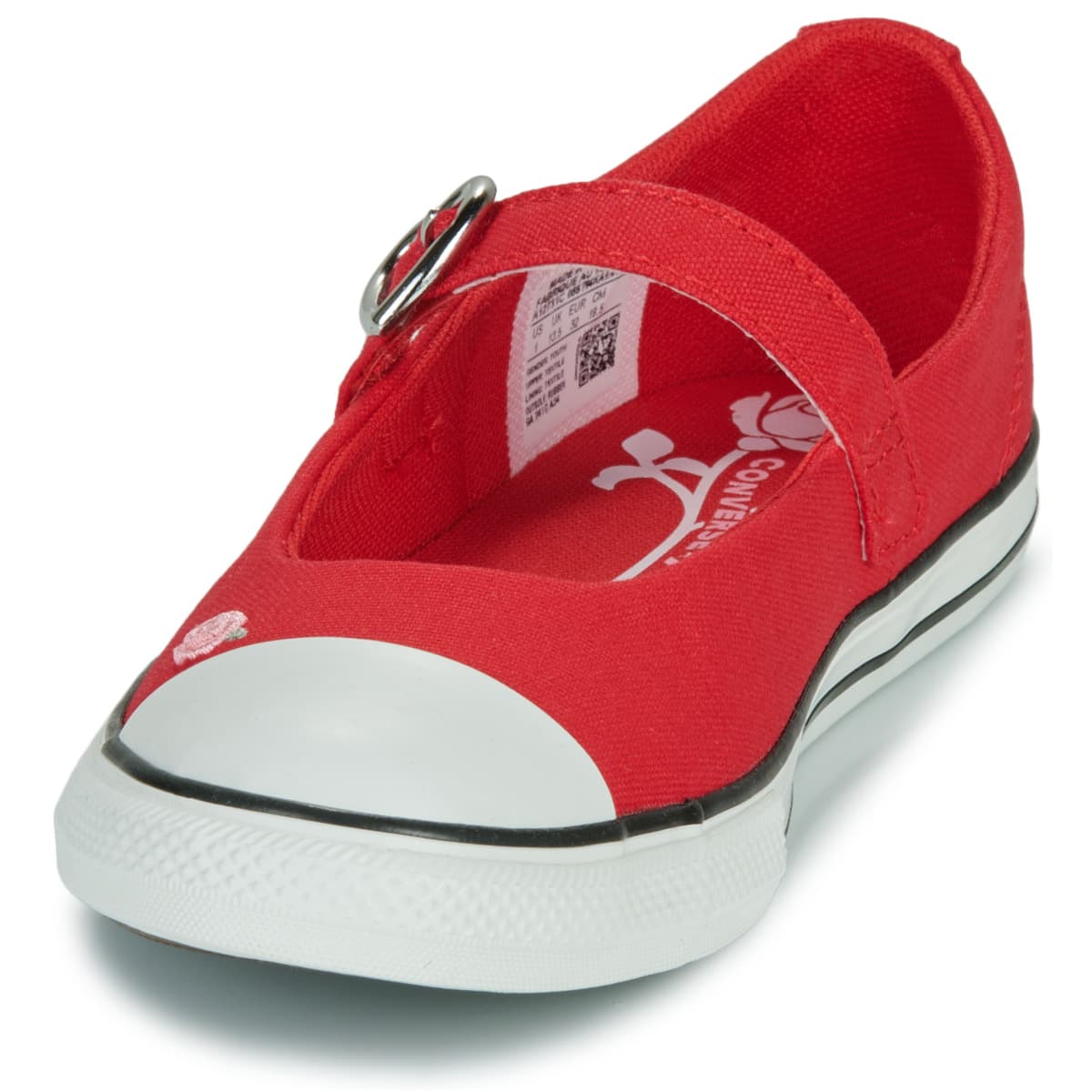 Women's Ballet Flats Converse Red