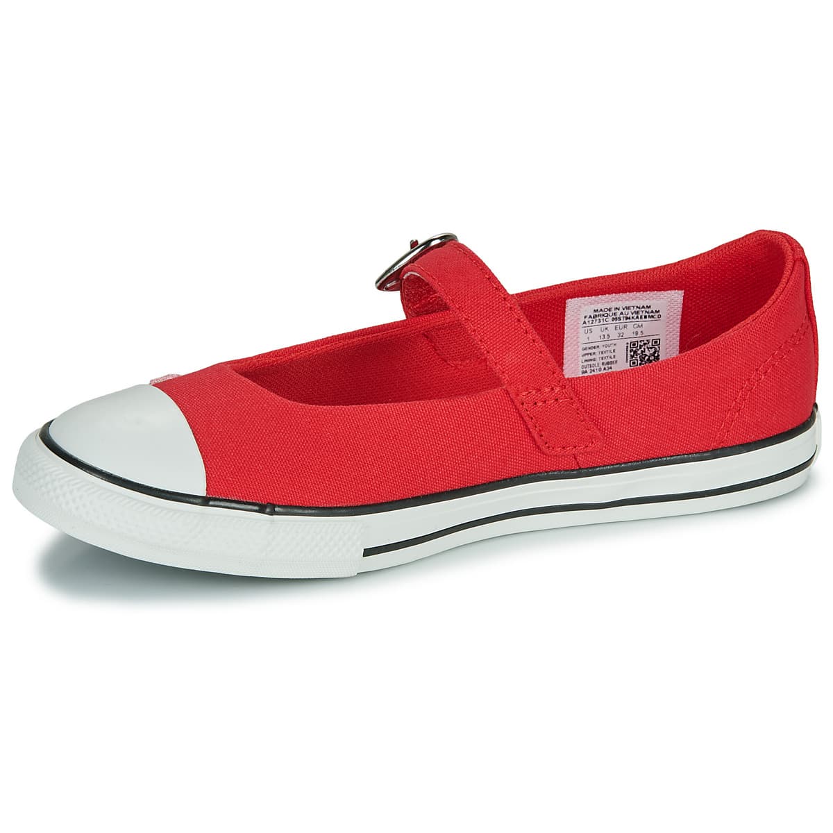 Women's Ballet Flats Converse Red