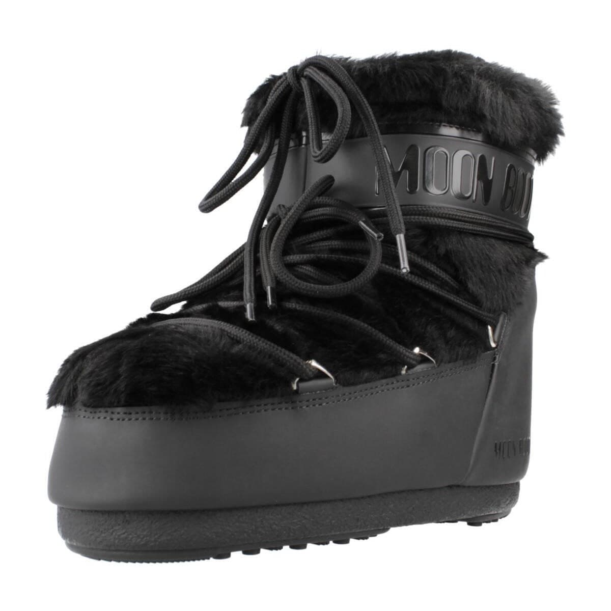 Women's Outdoor Shoes Moon Boot Black