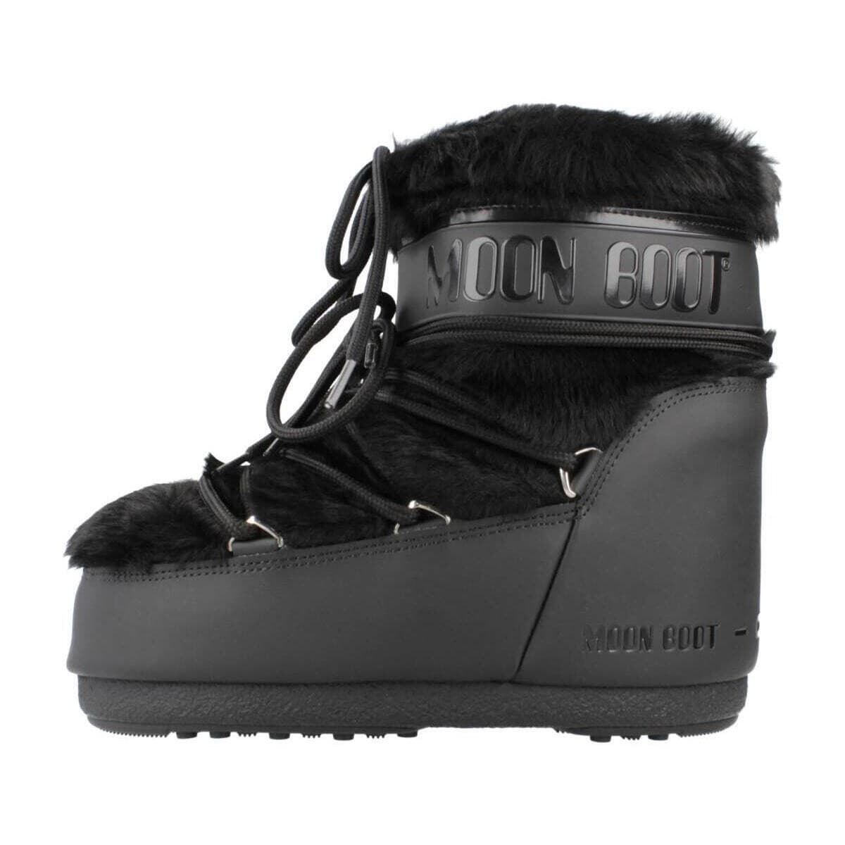 Women's Outdoor Shoes Moon Boot Black