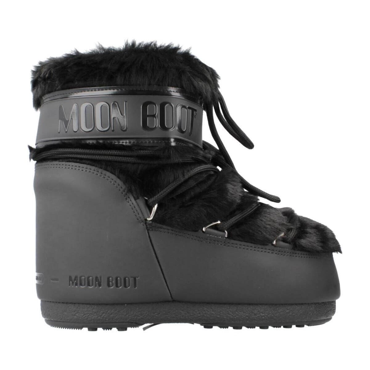 Women's Outdoor Shoes Moon Boot Black