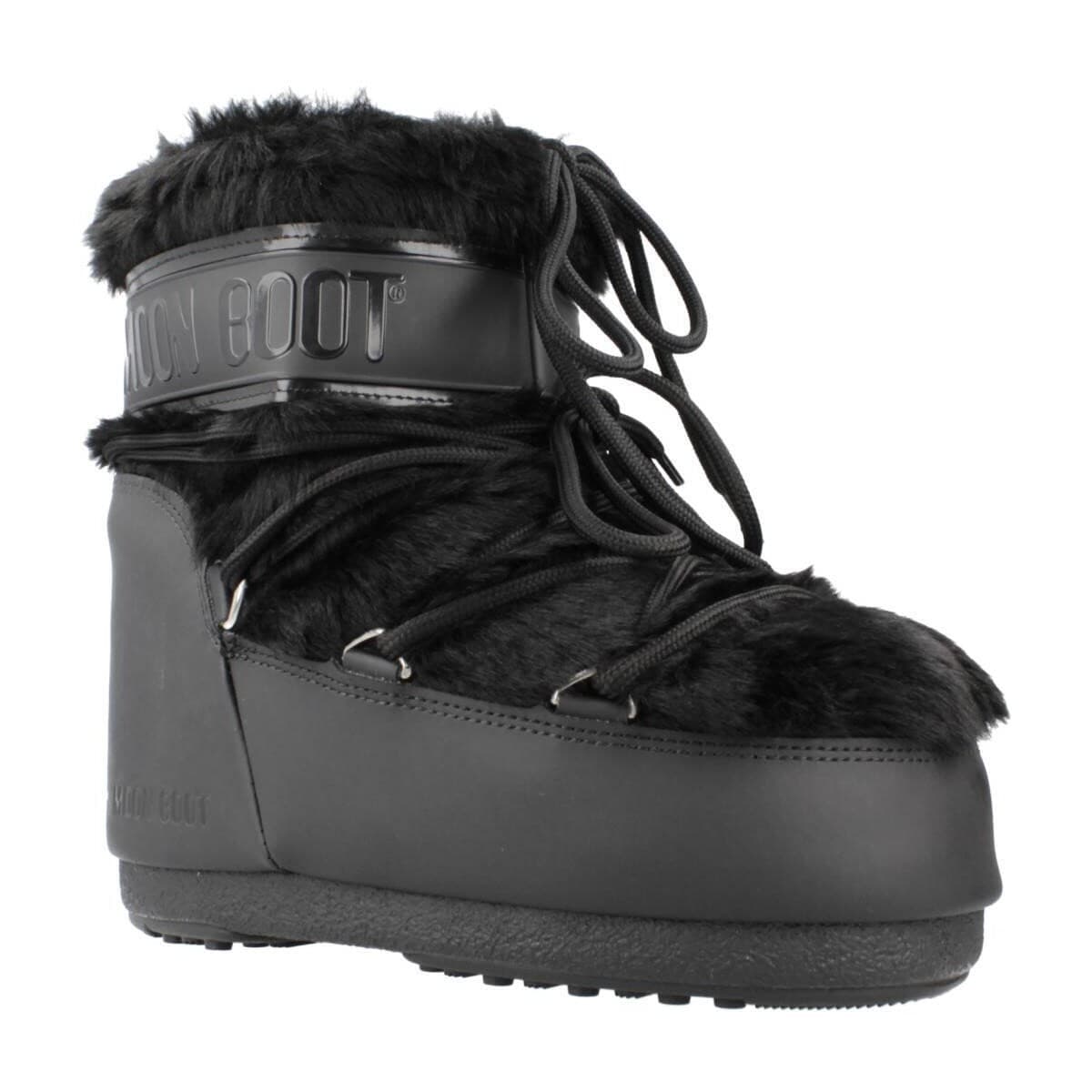Women's Outdoor Shoes Moon Boot Black