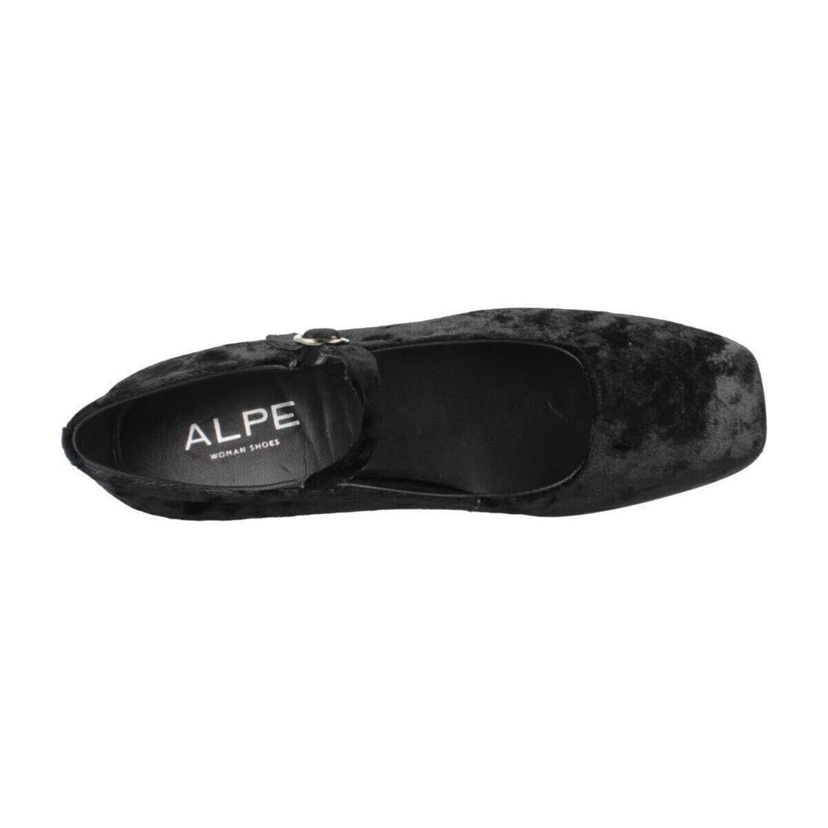 Women's Ballet Flats Alpe Black