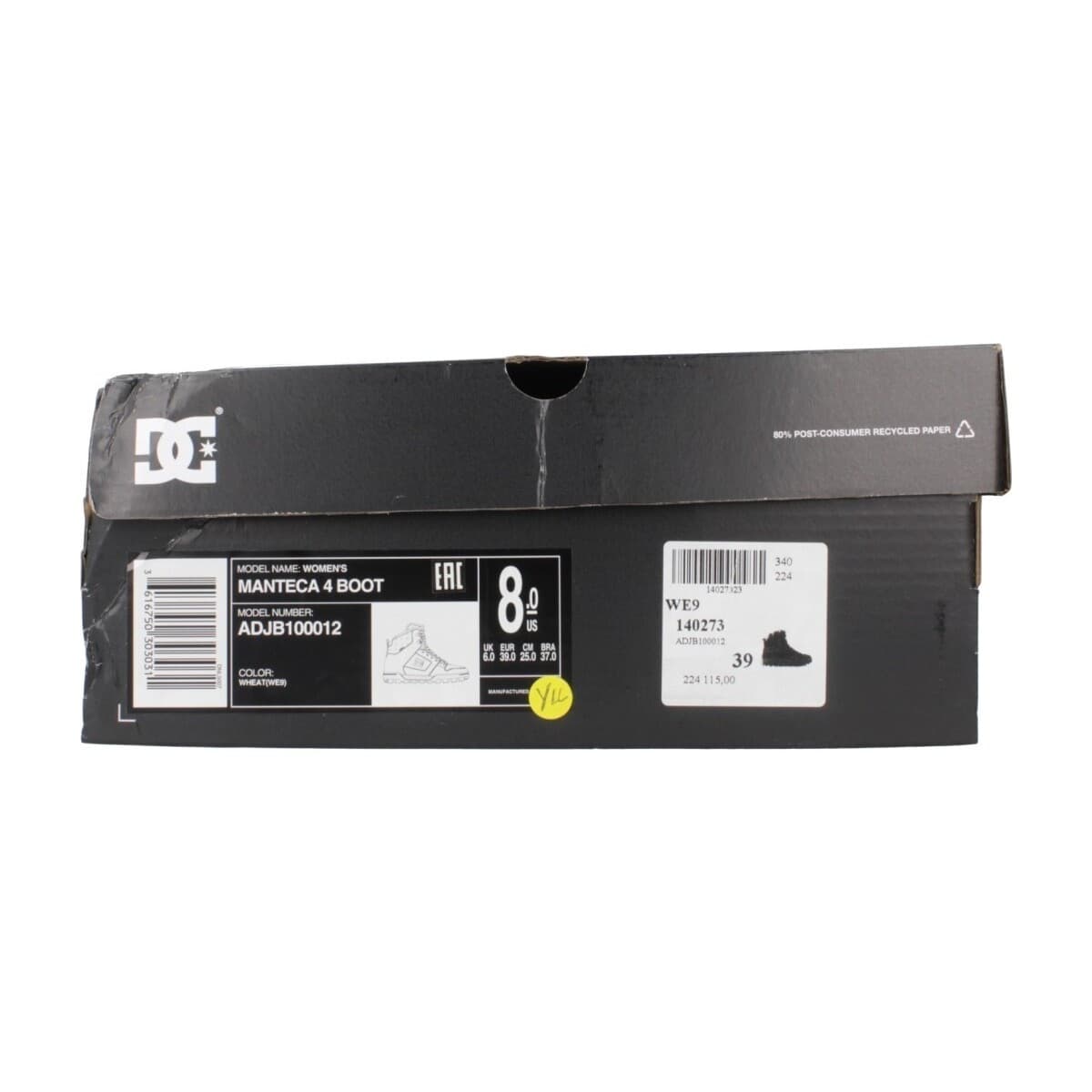 Women's Boots DC Shoes Yellow