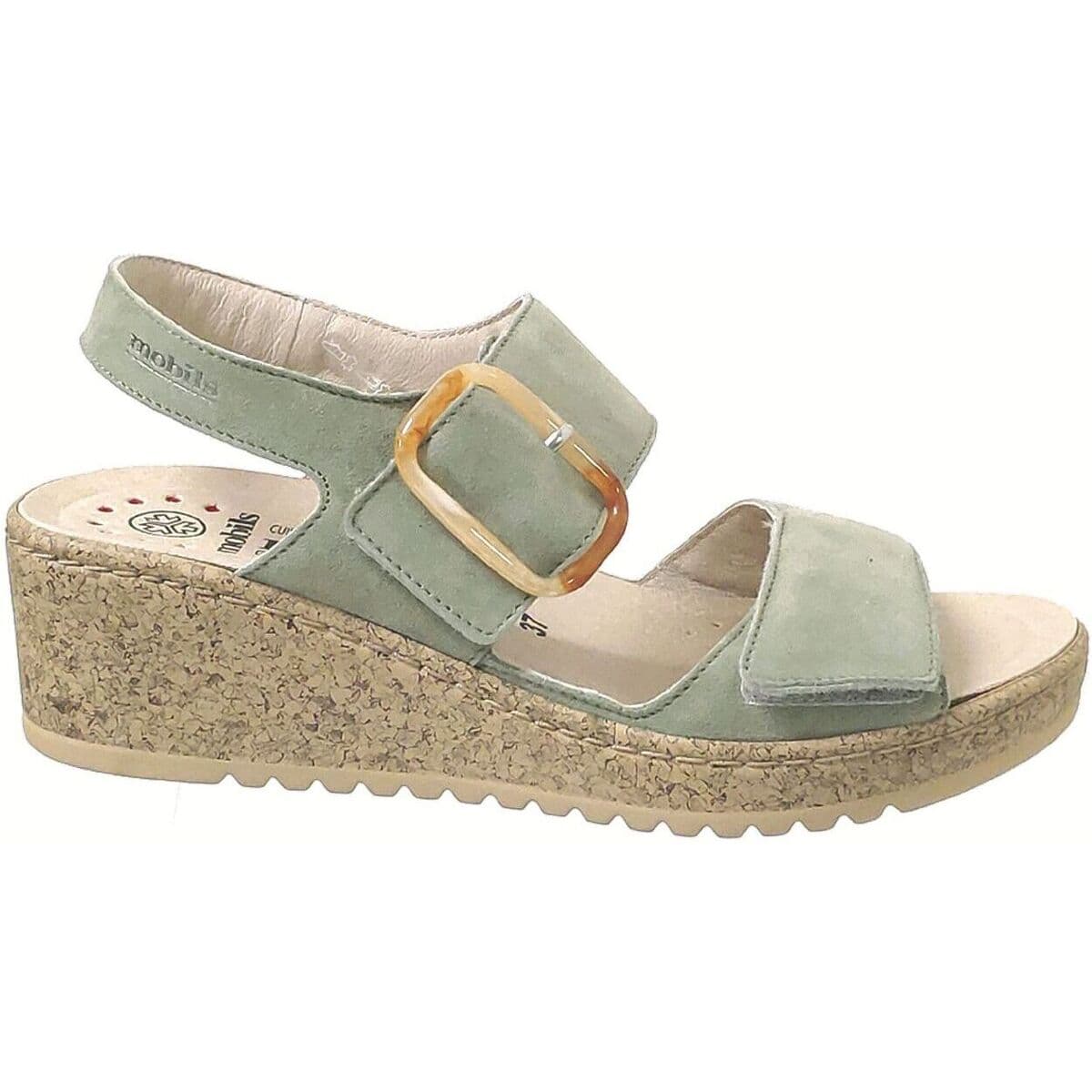 Women's Platforms Mephisto Green