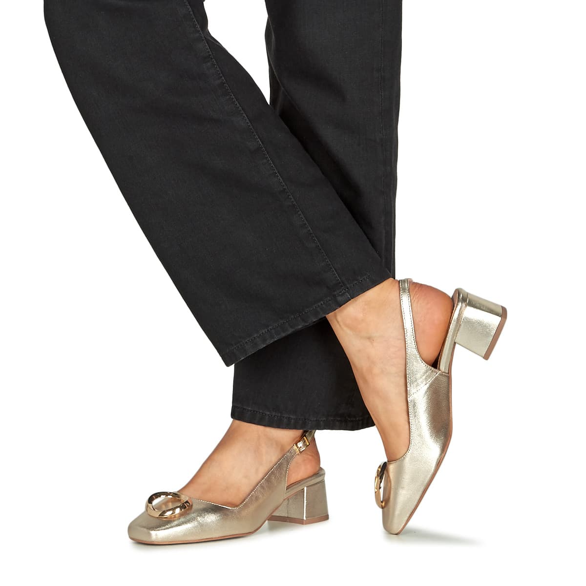 Women's Pumps Fericelli Gold