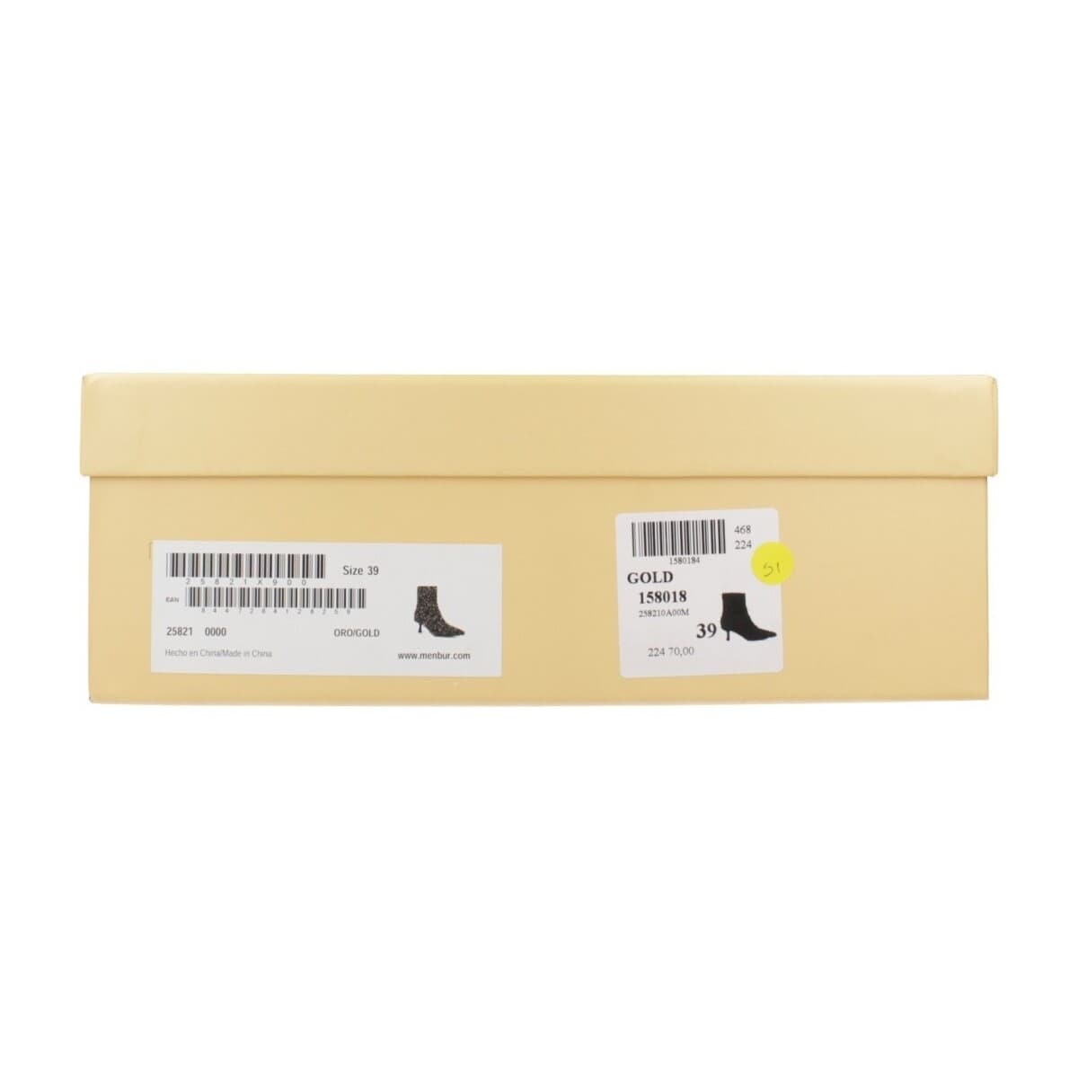 Women's Boots Menbur Gold