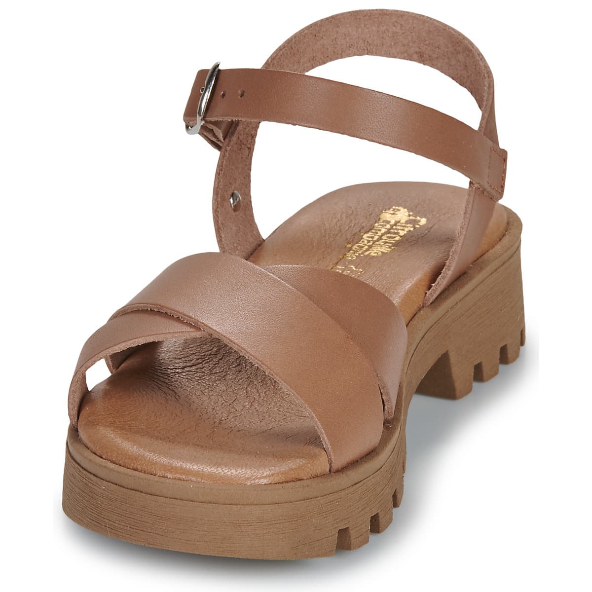 Girls' Sandals Citrouille et Compagnie Brown