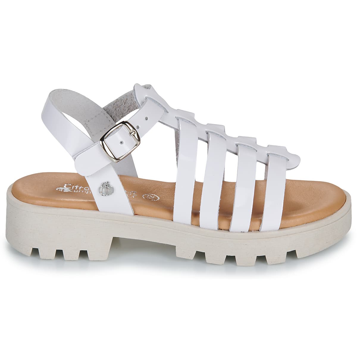 Girls' Sandals Citrouille et Compagnie White