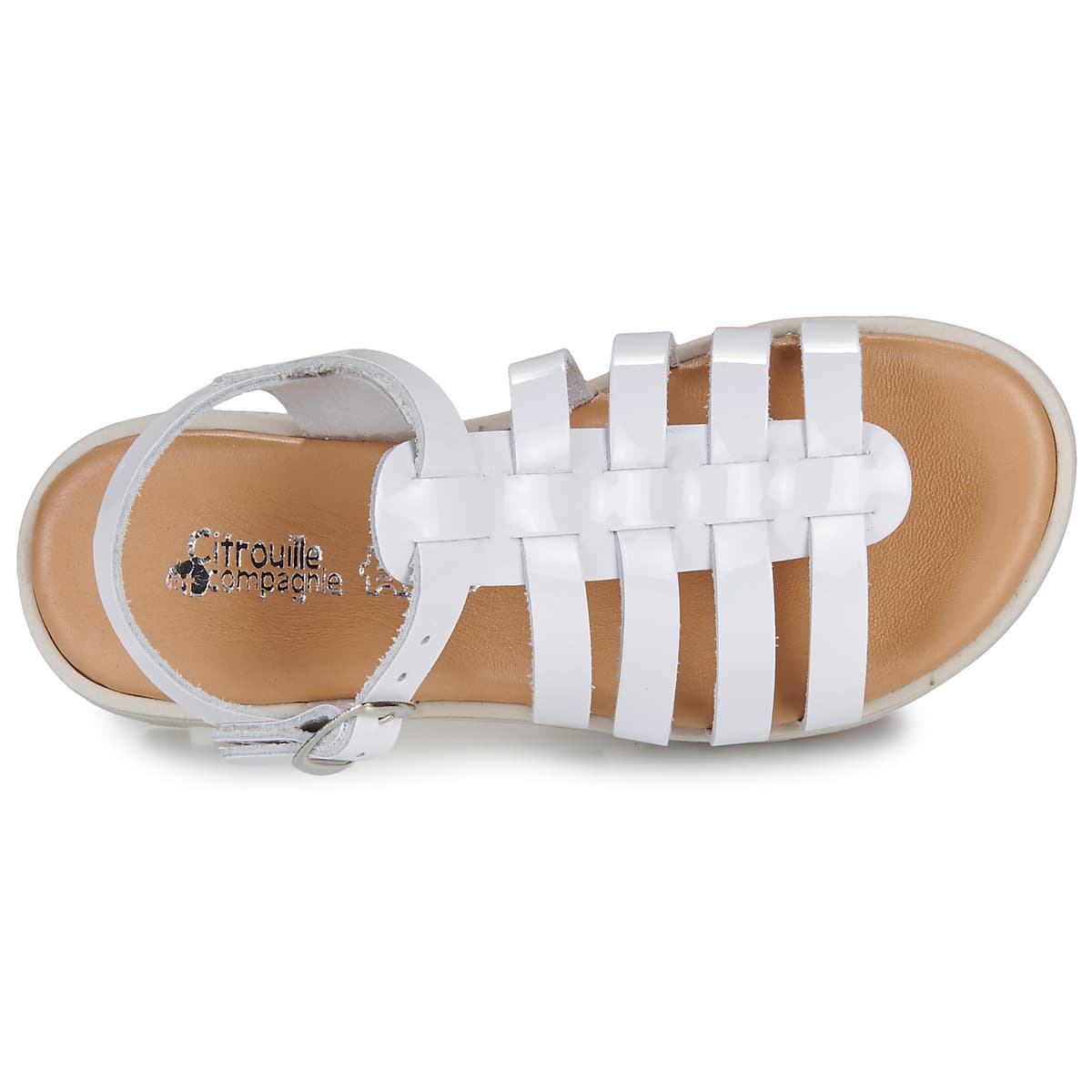 Girls' Sandals Citrouille et Compagnie White