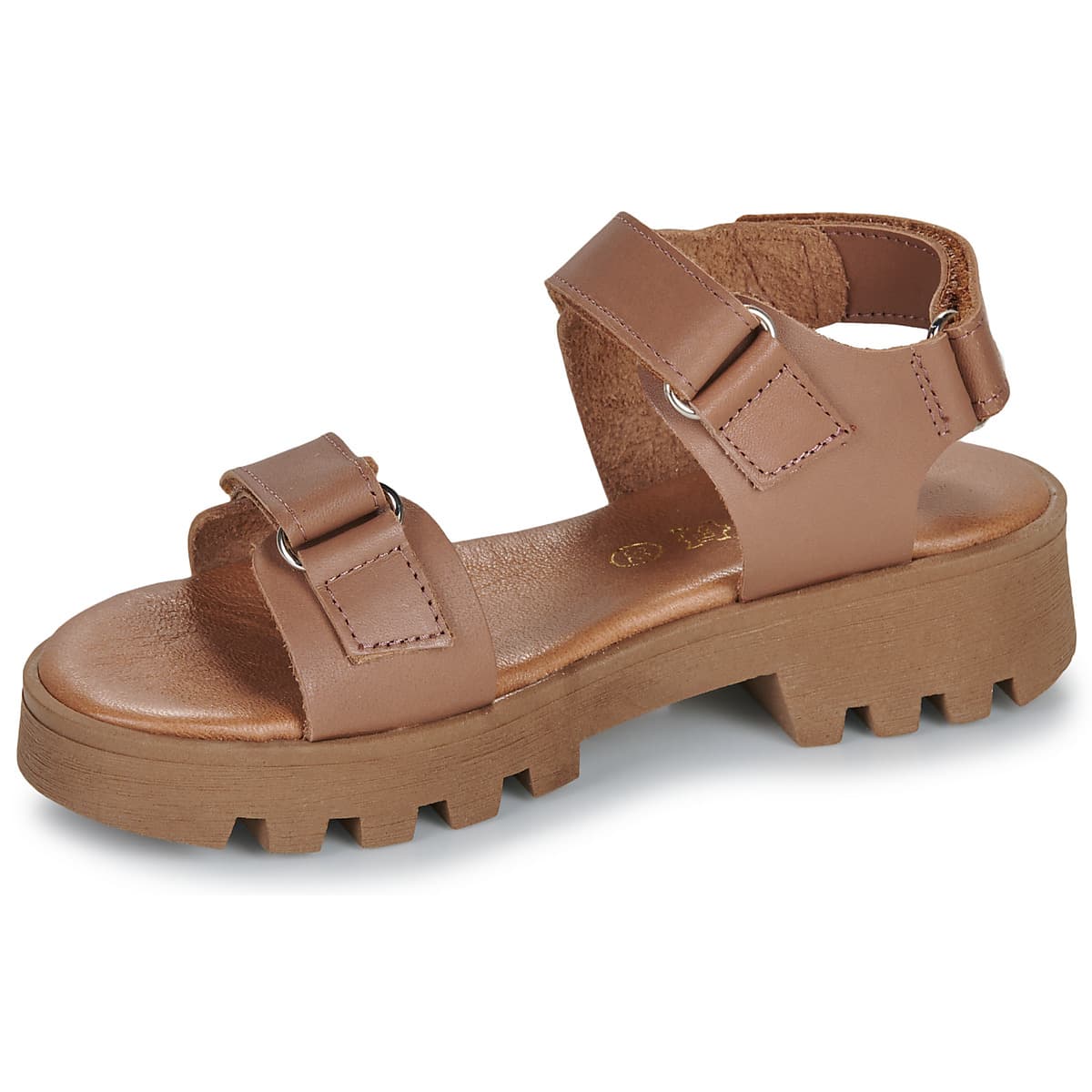 Girls' Sandals Citrouille et Compagnie Brown