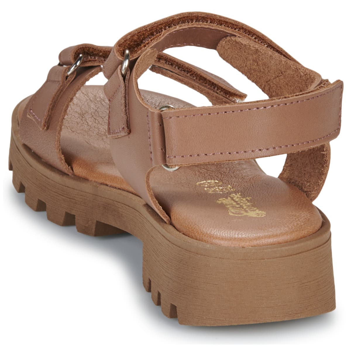 Girls' Sandals Citrouille et Compagnie Brown