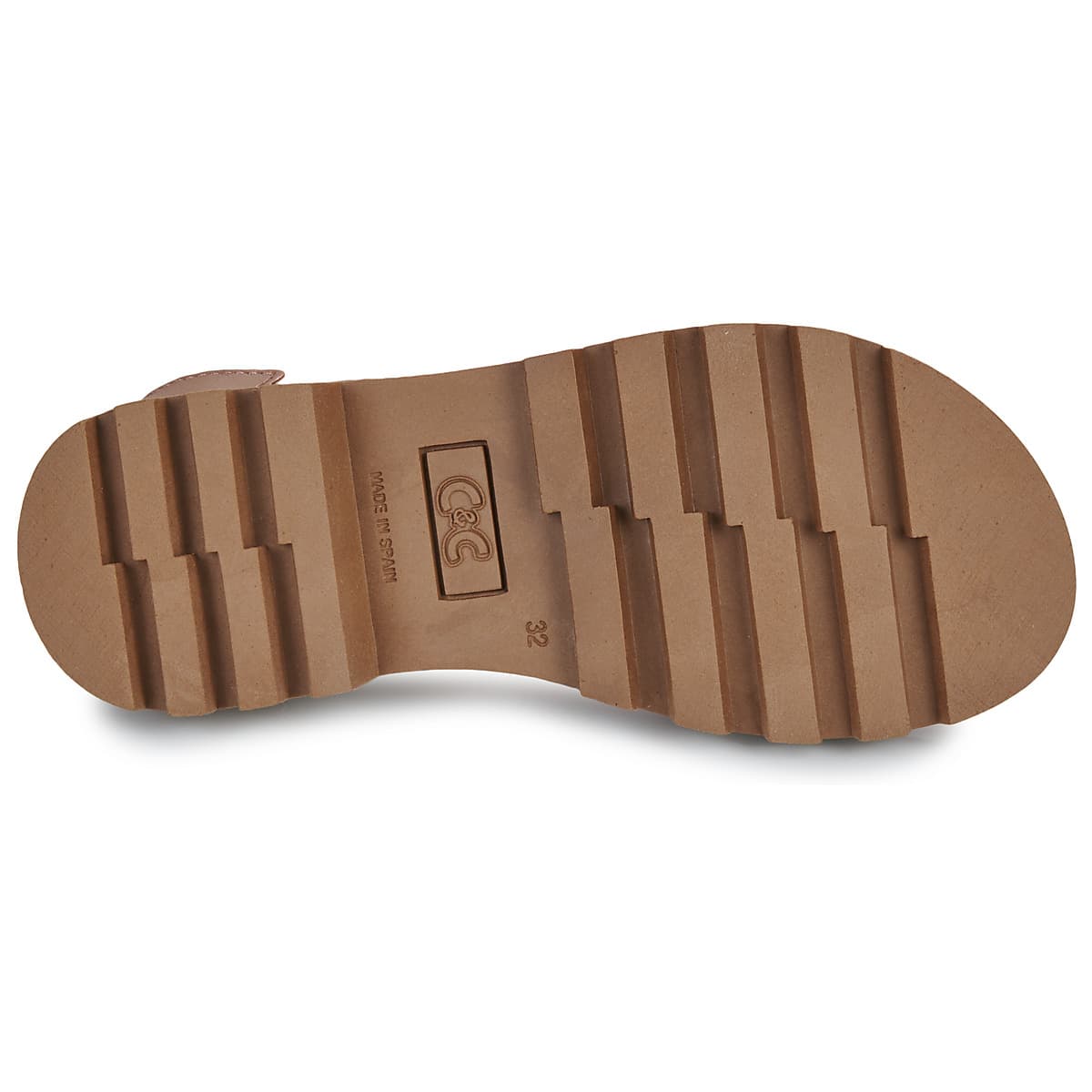 Girls' Sandals Citrouille et Compagnie Brown