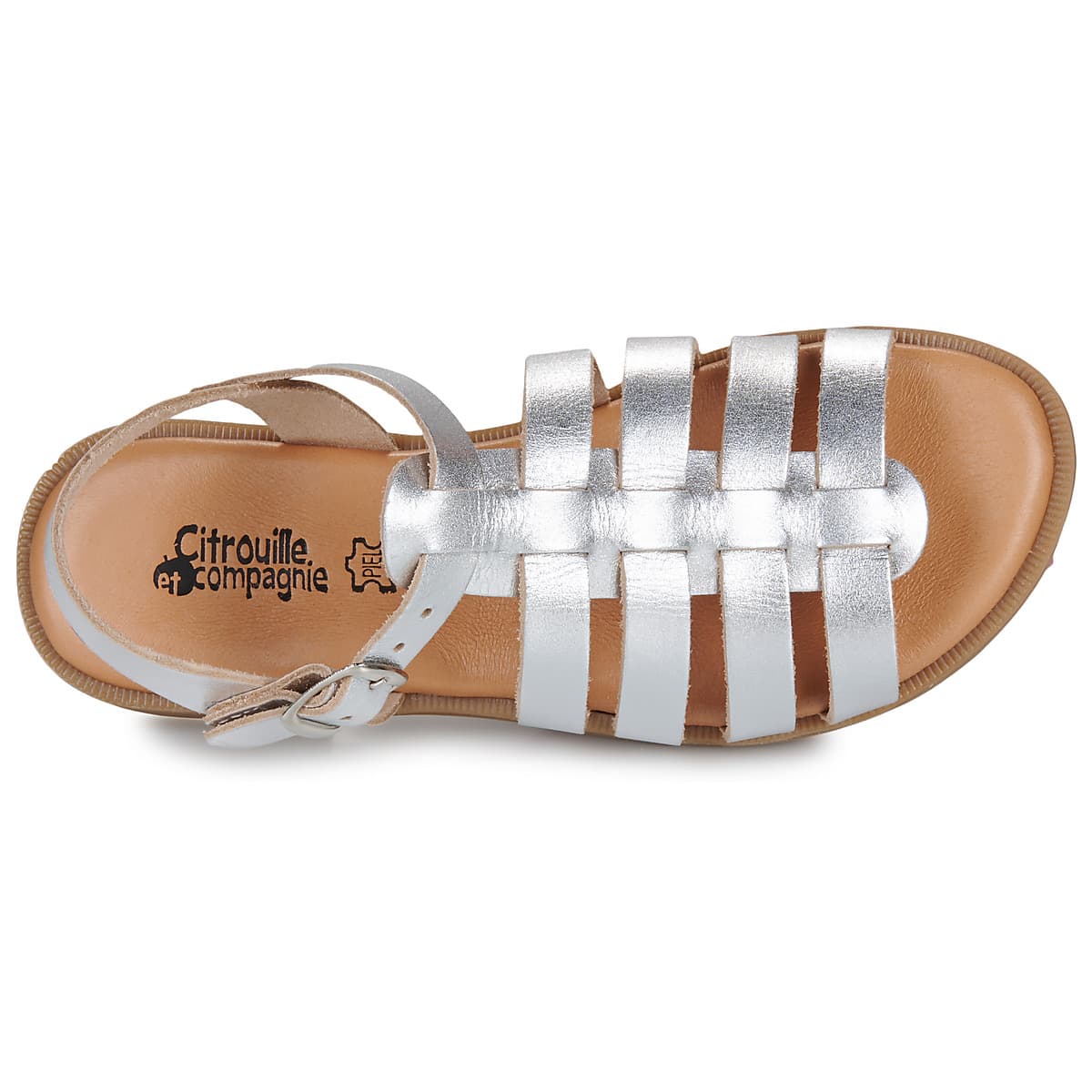 Girls' Sandals Citrouille et Compagnie Silver