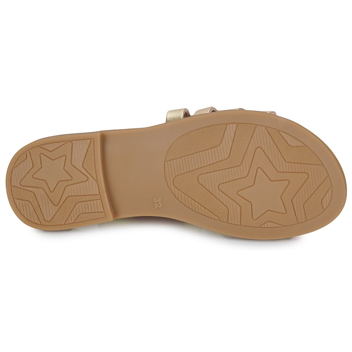 Girls' Sandals Citrouille et Compagnie Gold