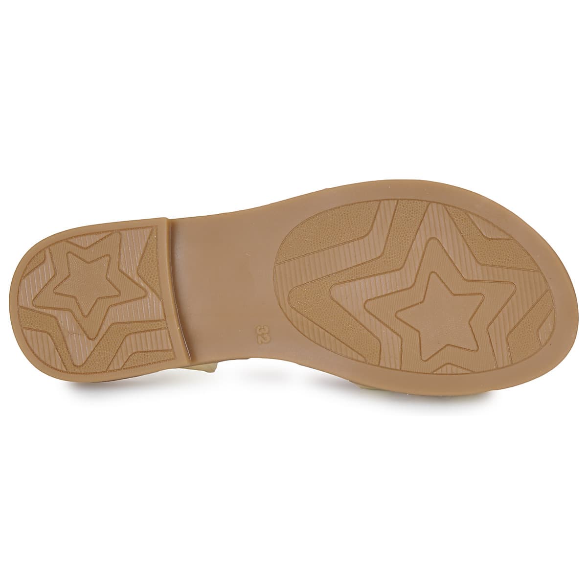 Girls' Sandals Citrouille et Compagnie Gold