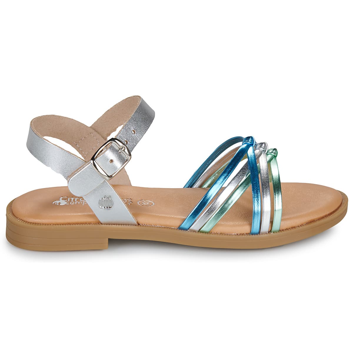 Girls' Sandals Citrouille et Compagnie Silver