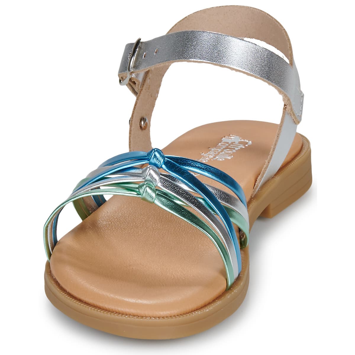 Girls' Sandals Citrouille et Compagnie Silver
