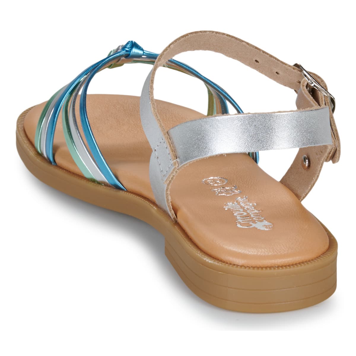 Girls' Sandals Citrouille et Compagnie Silver