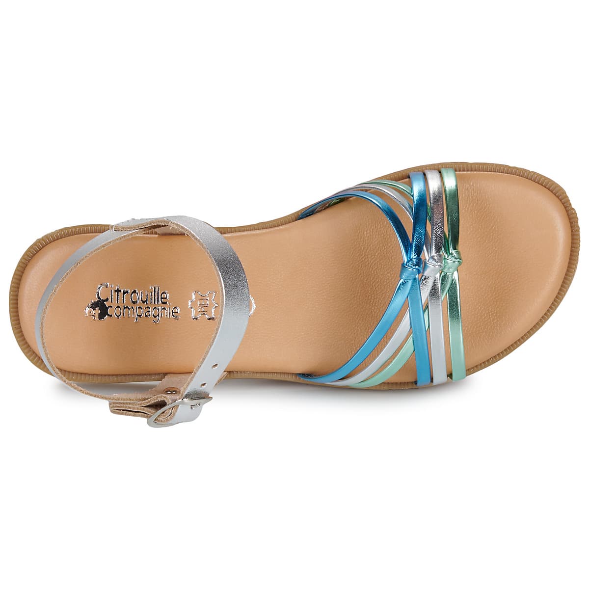 Girls' Sandals Citrouille et Compagnie Silver