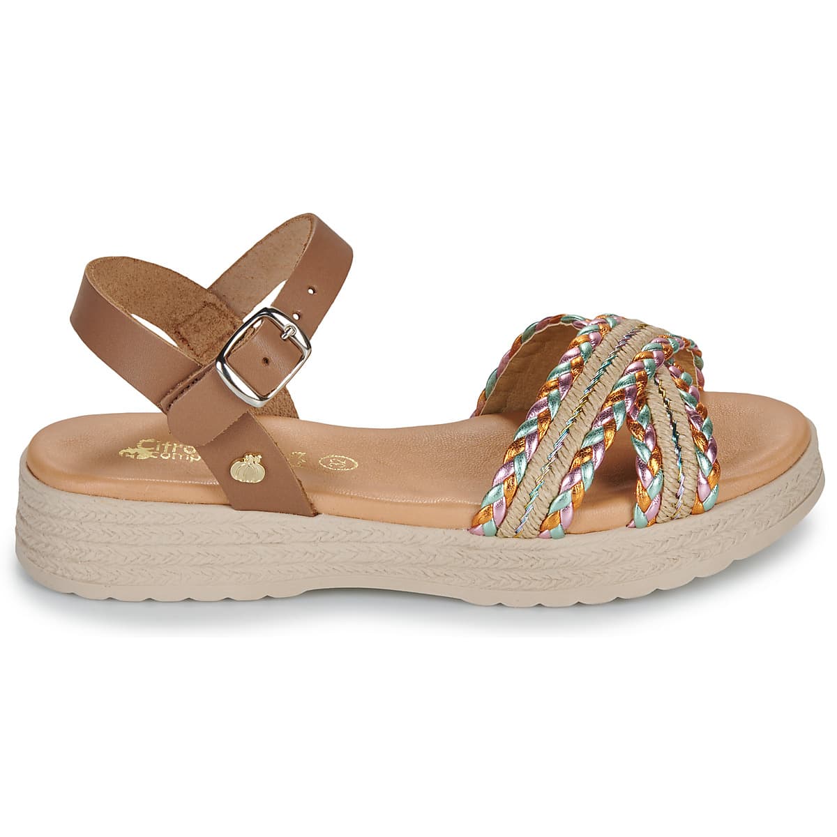 Girls' Sandals Citrouille et Compagnie Multicolor