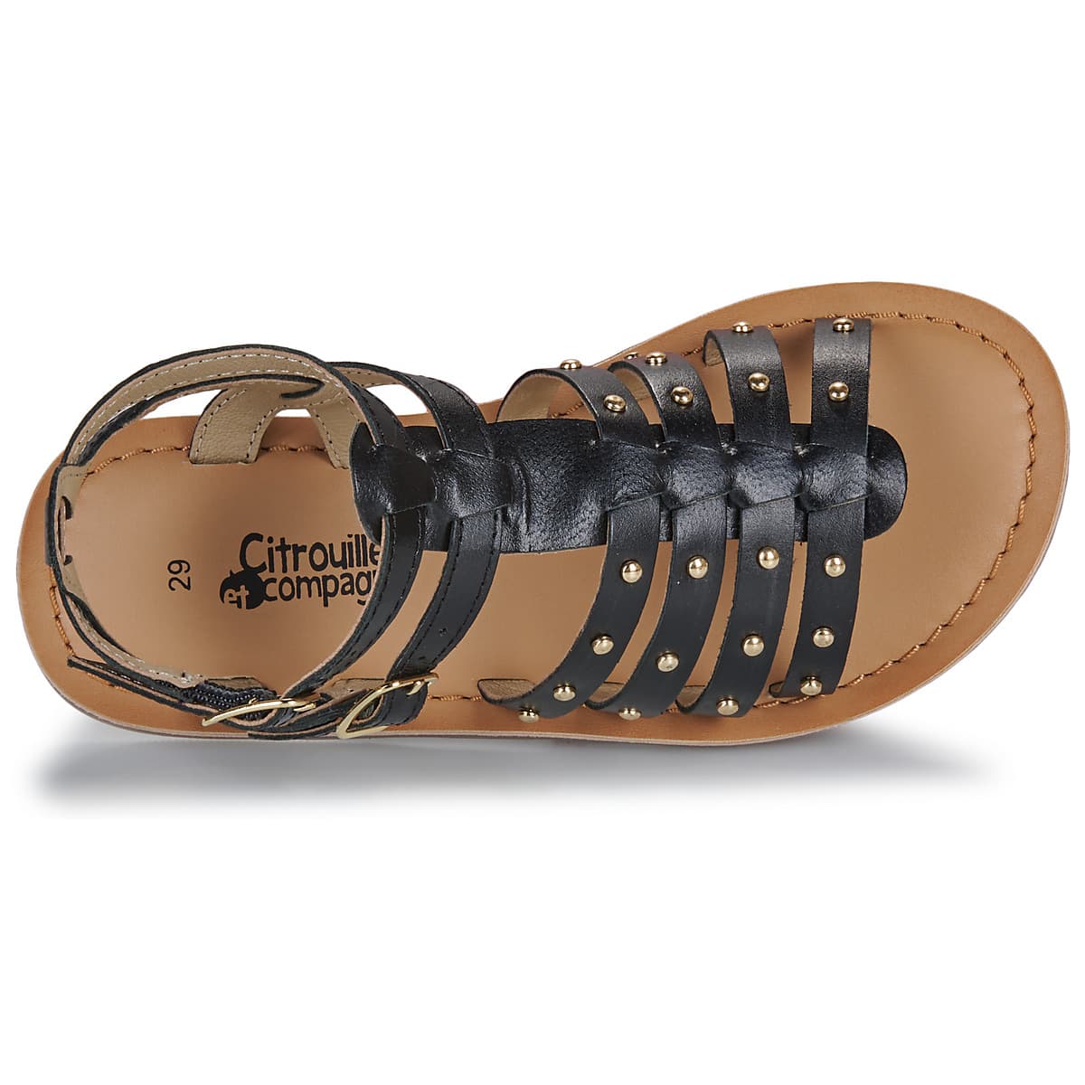 Girls' Sandals Citrouille et Compagnie Black