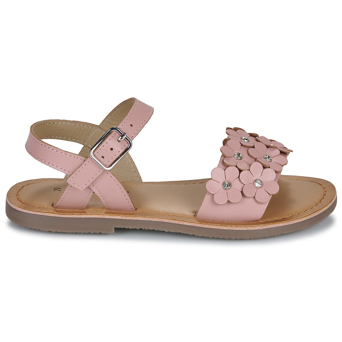 Girls' Sandals Citrouille et Compagnie Pink