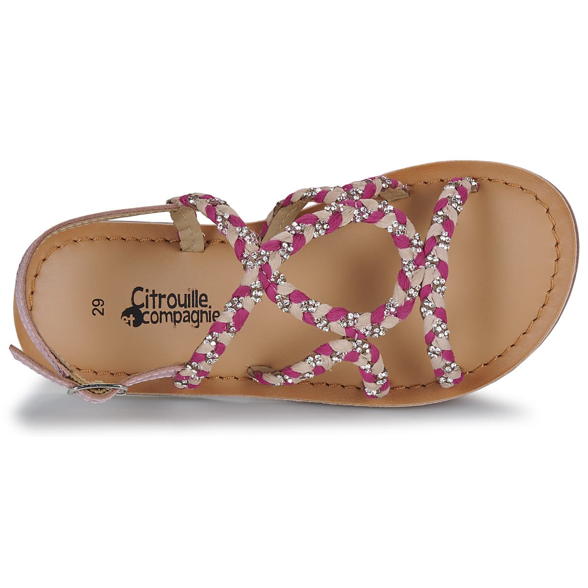 Girls' Sandals Citrouille et Compagnie Purple