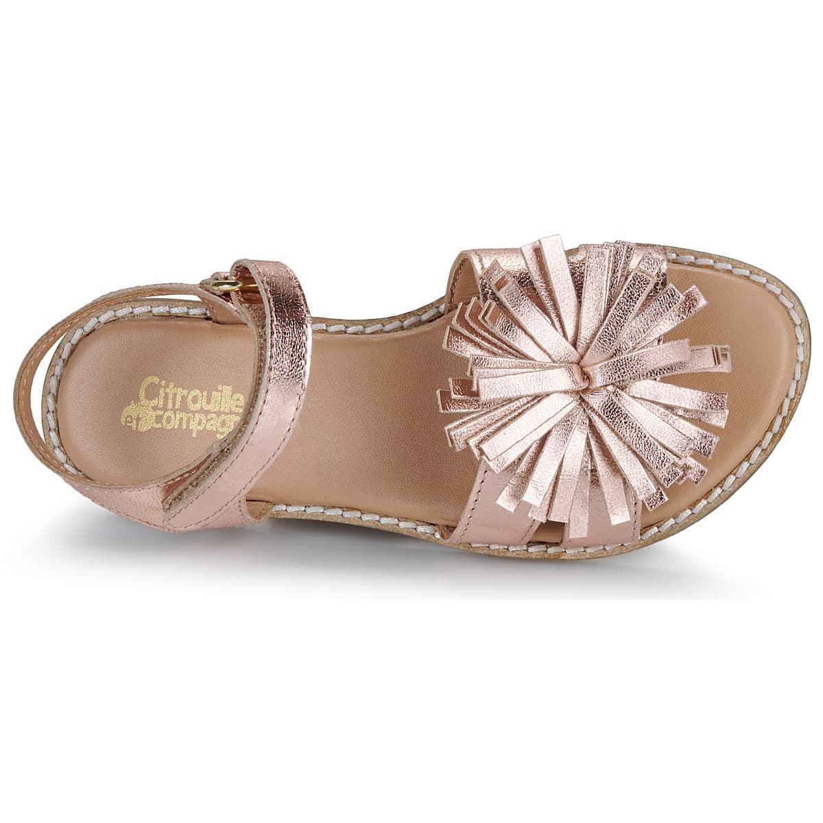 Girls' Sandals Citrouille et Compagnie Pink