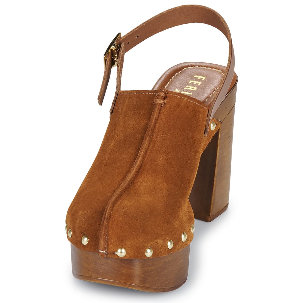 Women's Clogs Fericelli Brown
