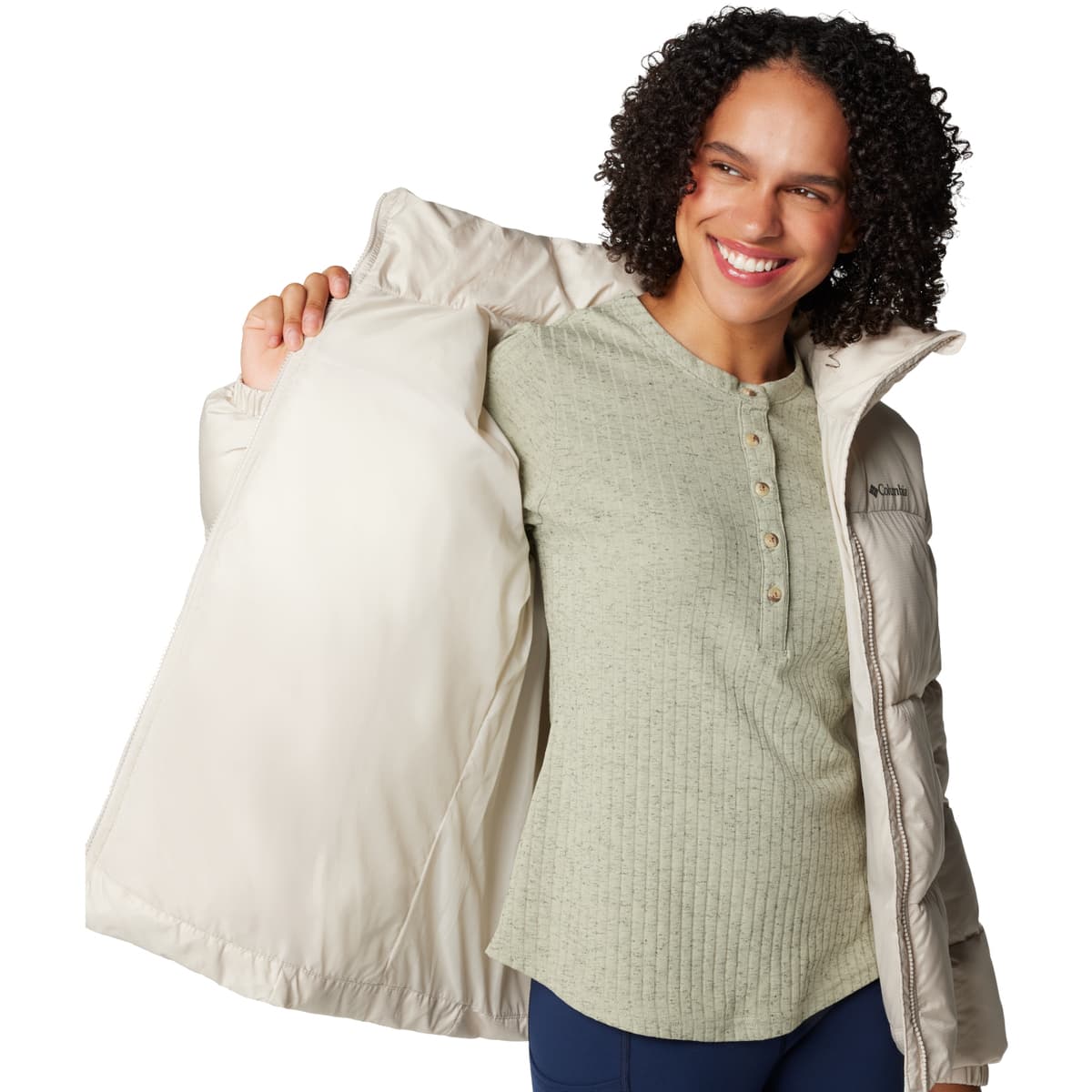 Women's Parkas Columbia Beige