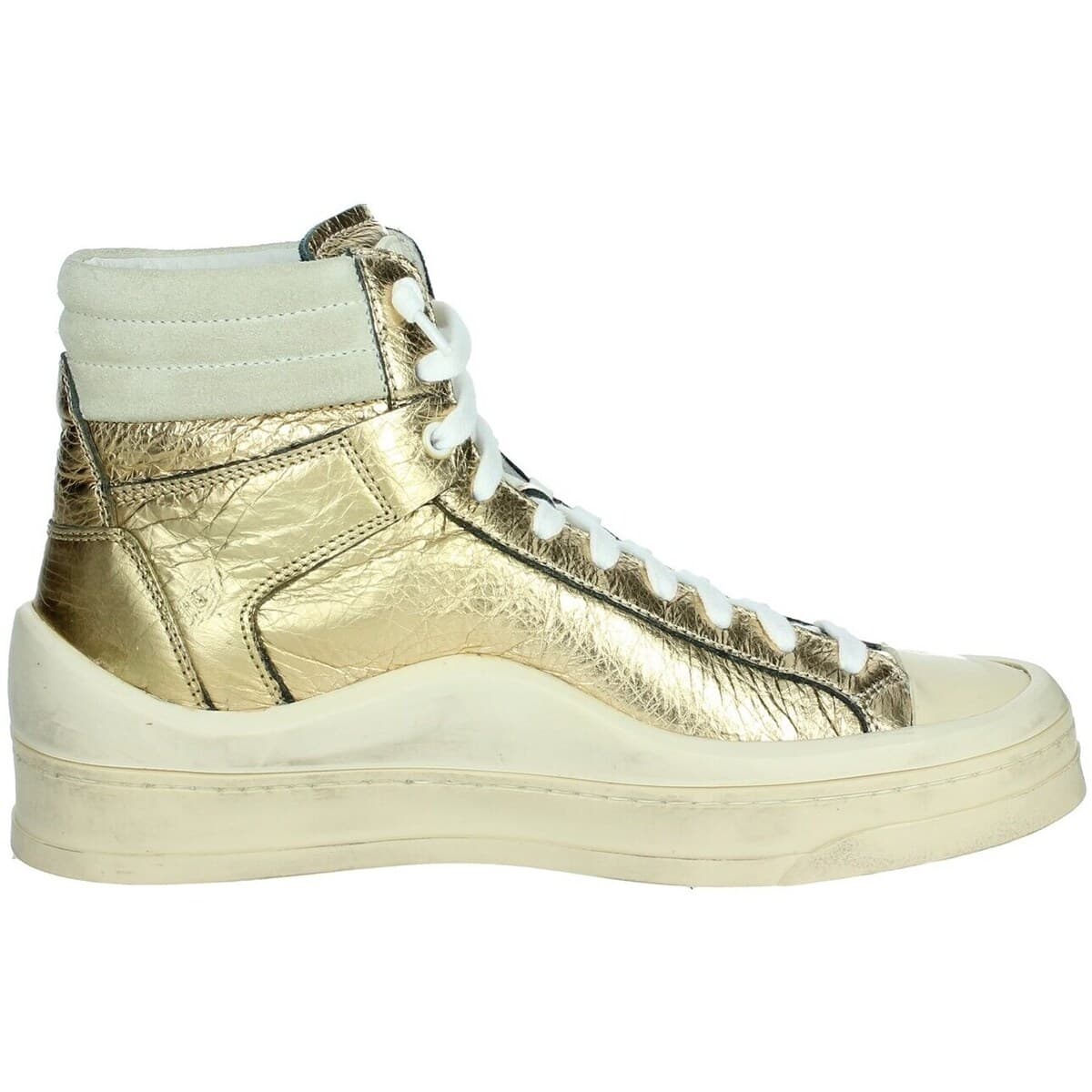 Women's Sneakers P448 Gold