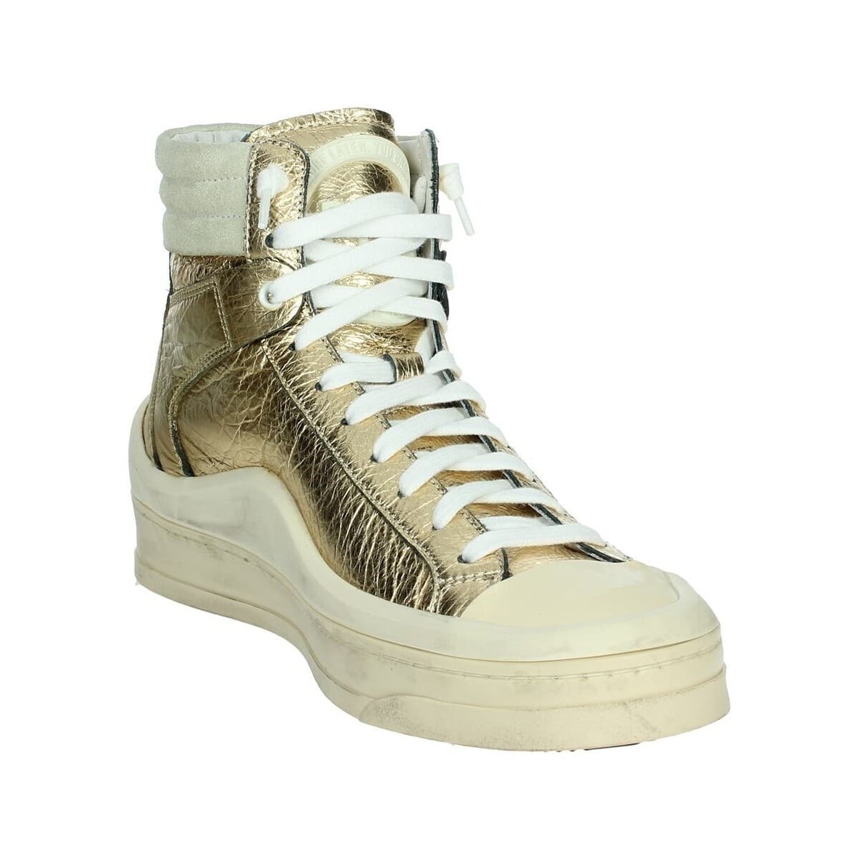 Women's Sneakers P448 Gold