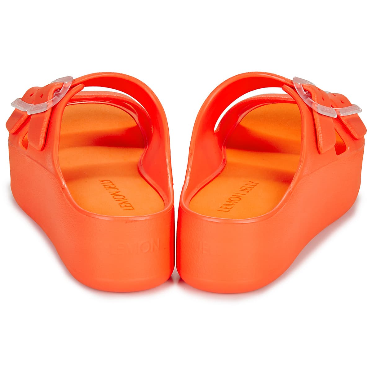 Women's Mules Lemon Jelly Orange