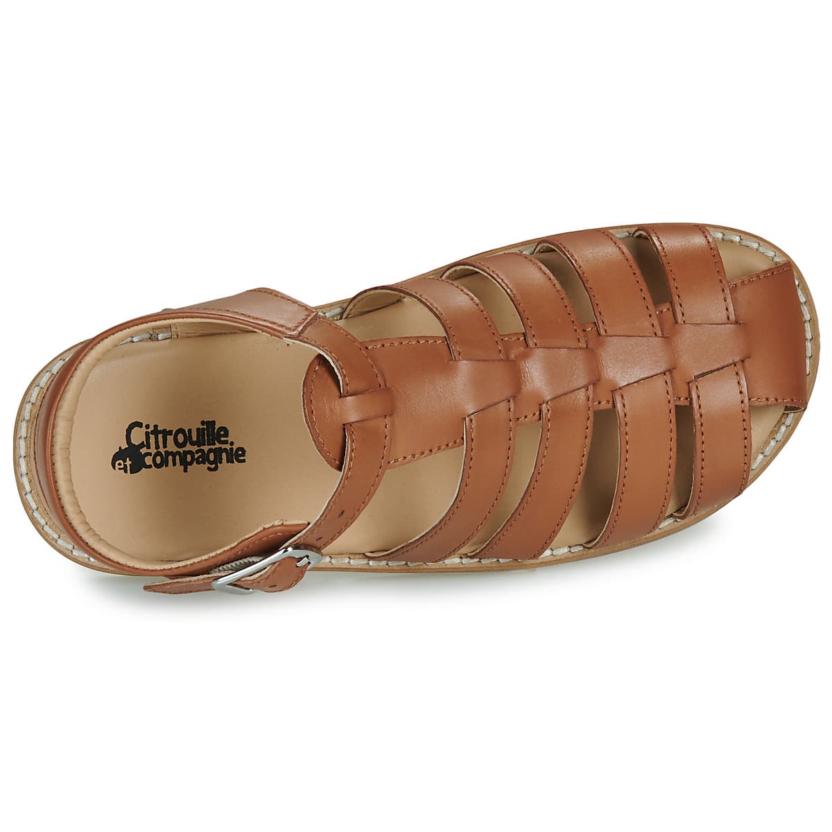 Boys' Sandals Citrouille et Compagnie Brown