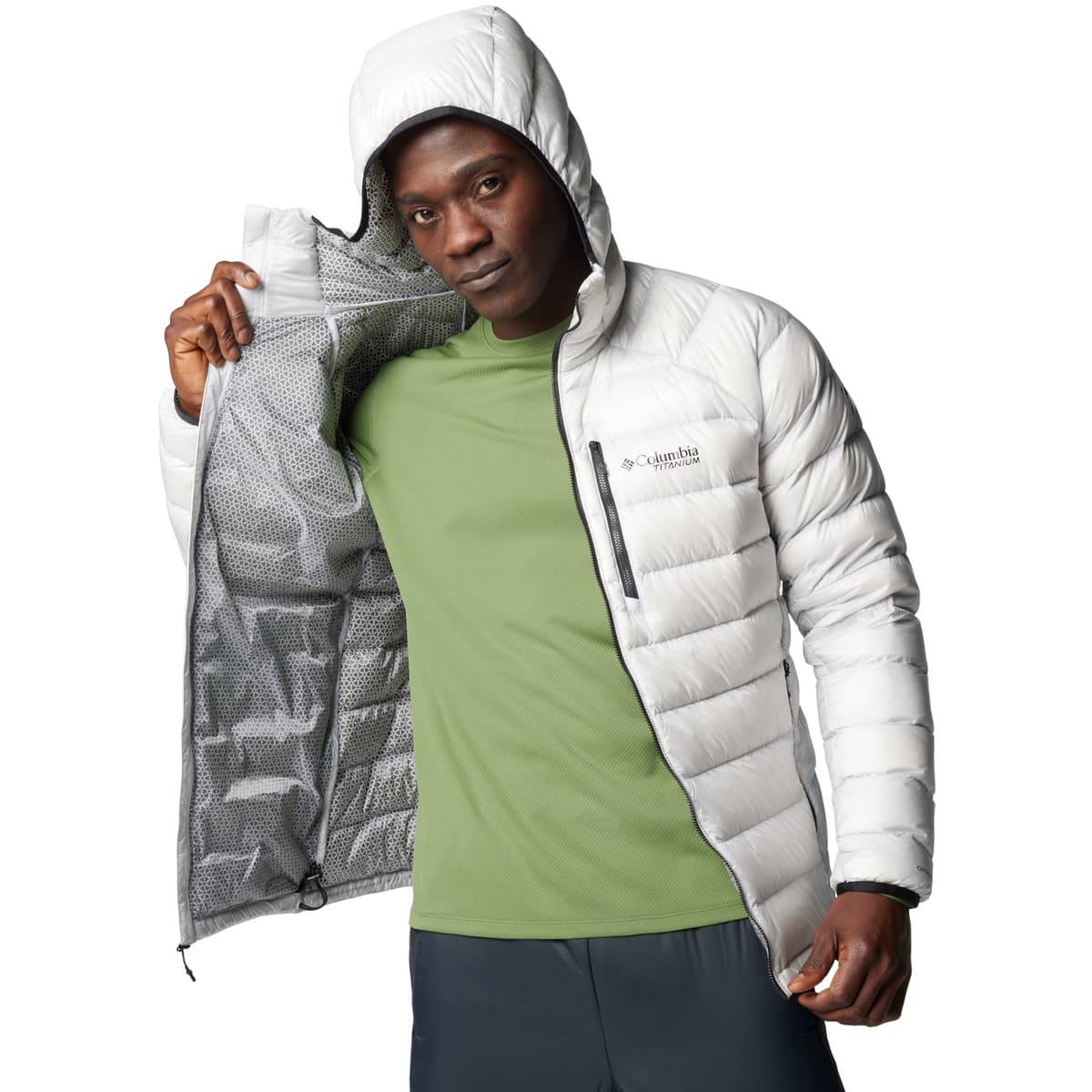Men's Parkas Columbia Gray
