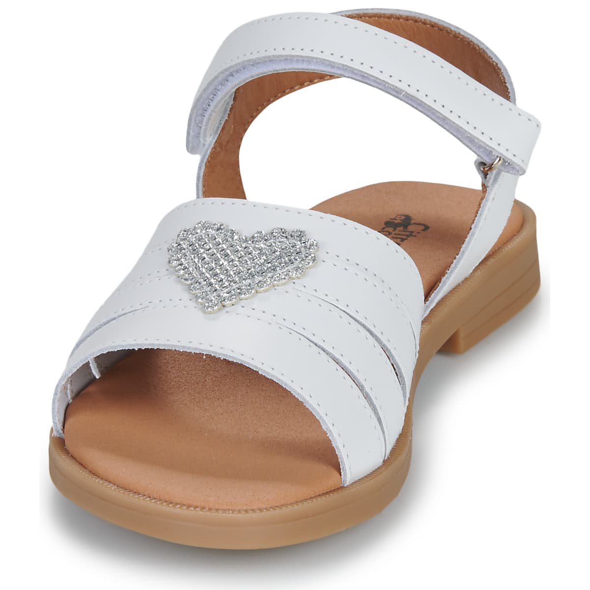 Girls' Sandals Citrouille et Compagnie White