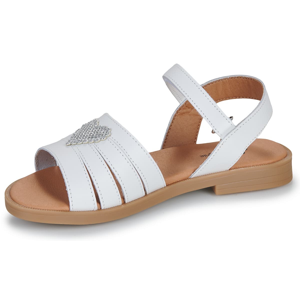 Girls' Sandals Citrouille et Compagnie White