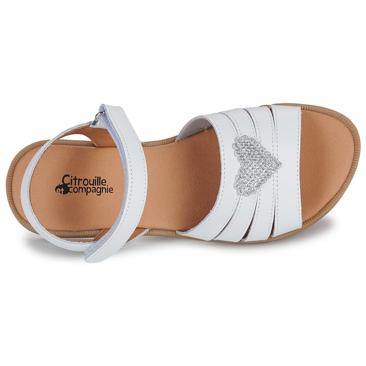 Girls' Sandals Citrouille et Compagnie White