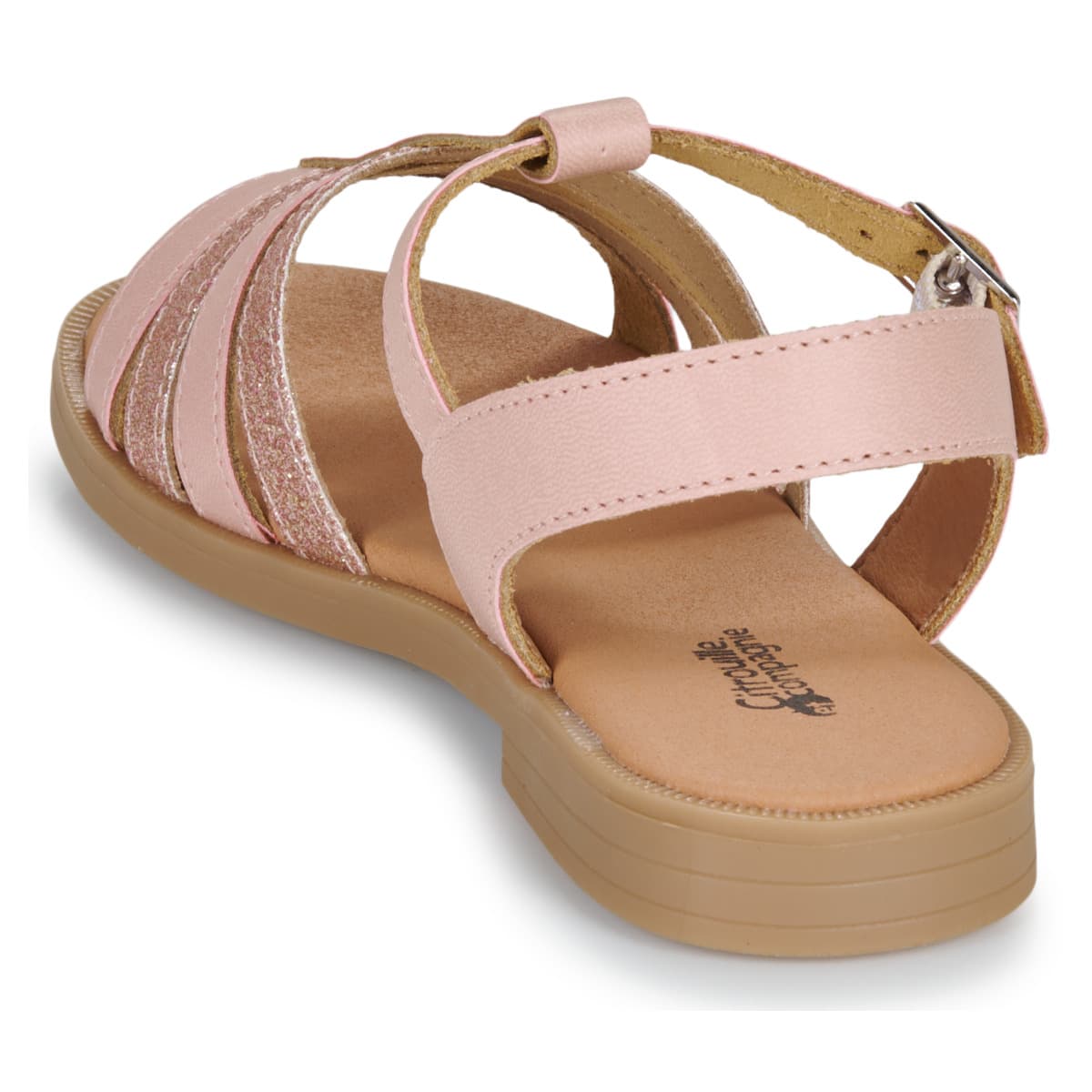 Girls' Sandals Citrouille et Compagnie Pink
