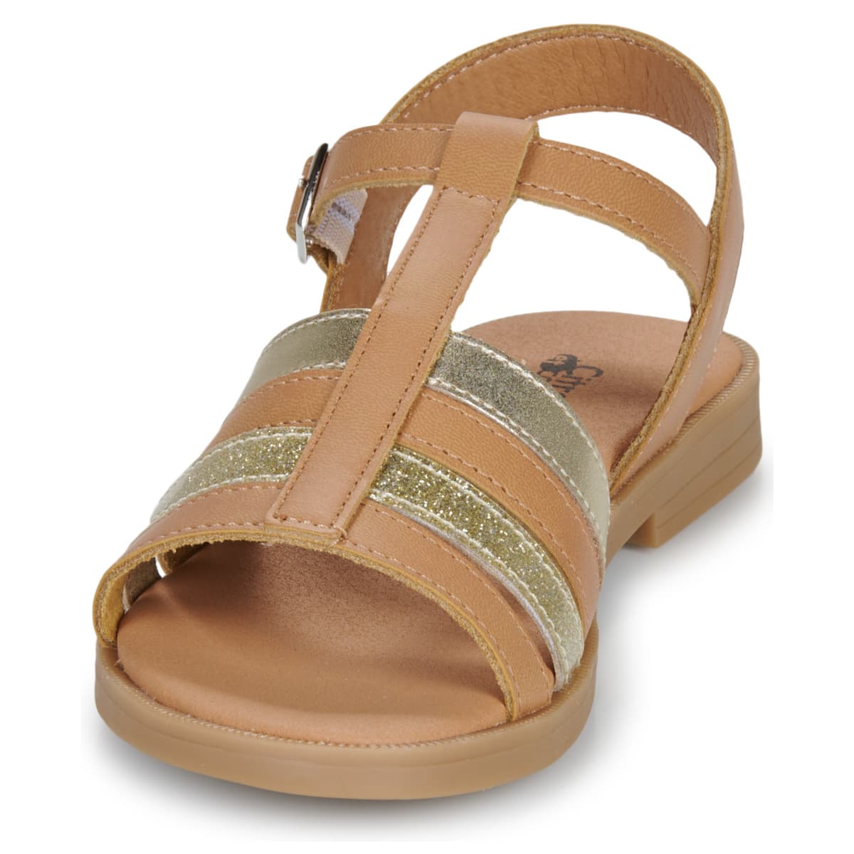 Girls' Sandals Citrouille et Compagnie Brown