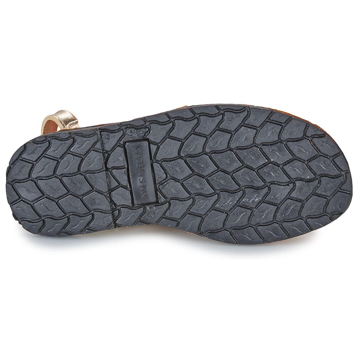 Girls' Sandals Citrouille et Compagnie Gold