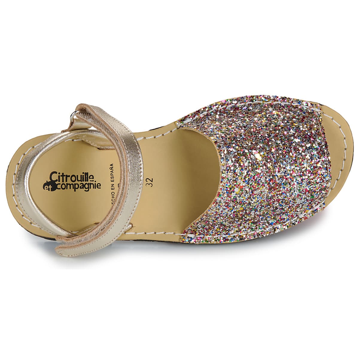 Girls' Sandals Citrouille et Compagnie Multicolor