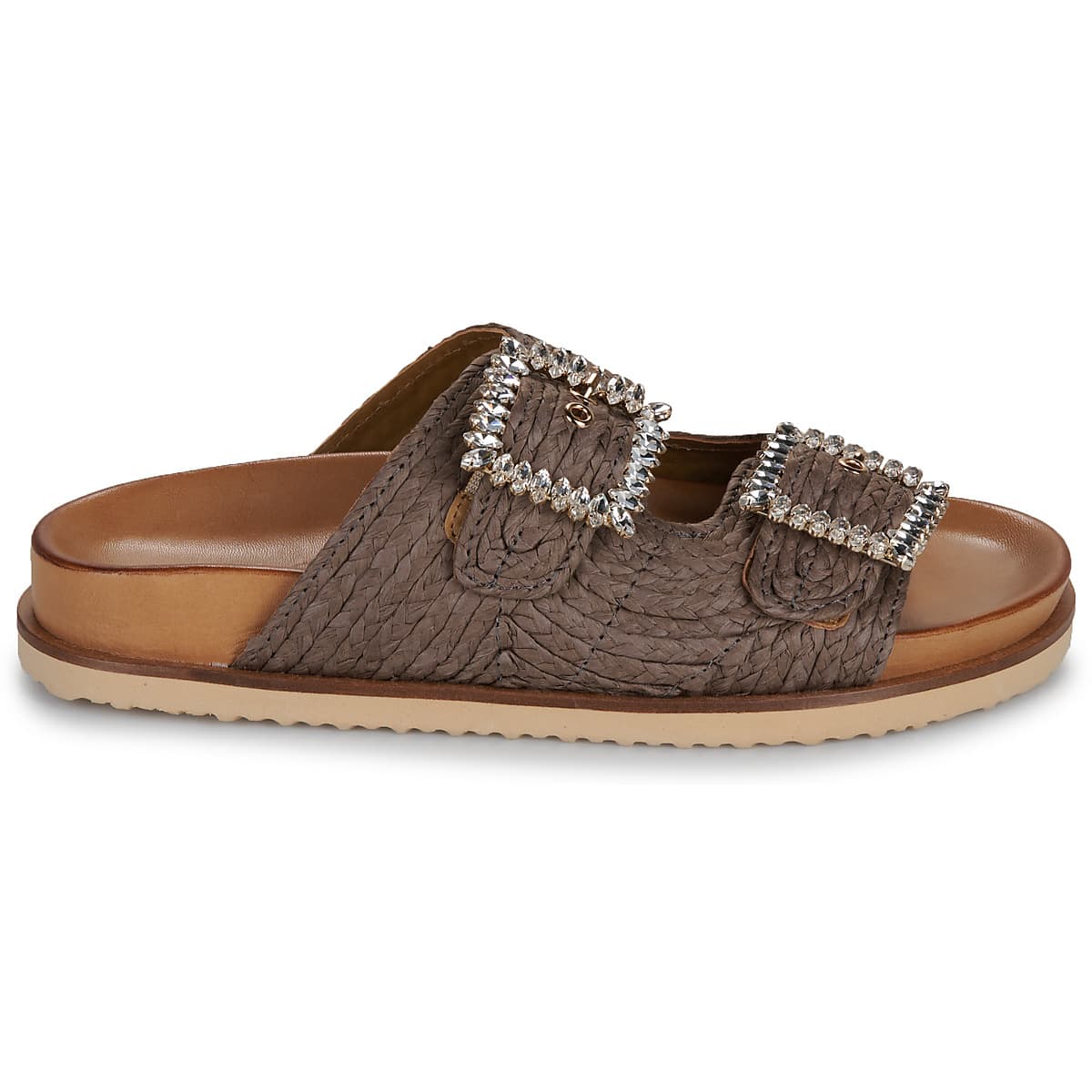 Women's Mules Inuovo Khaki