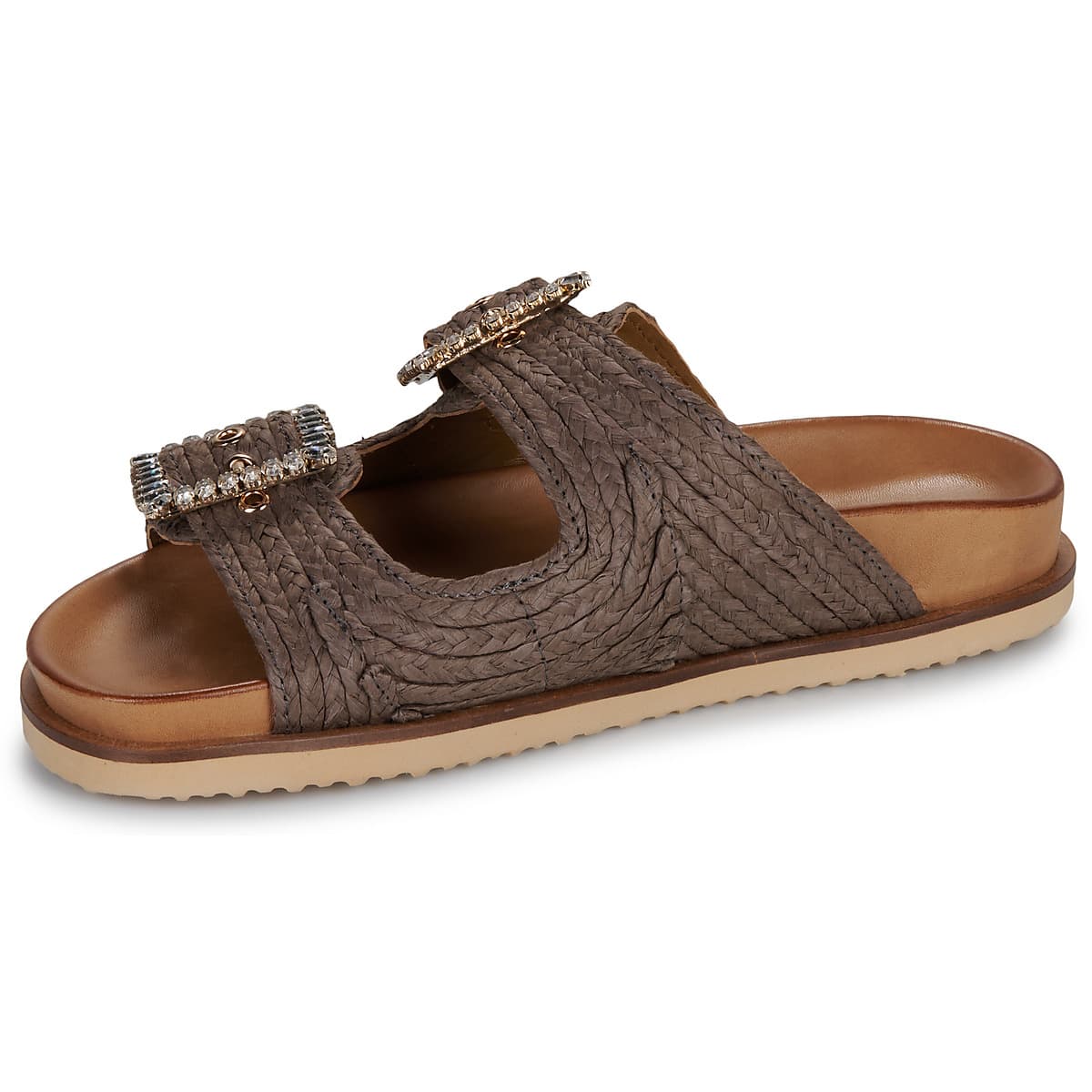 Women's Mules Inuovo Khaki
