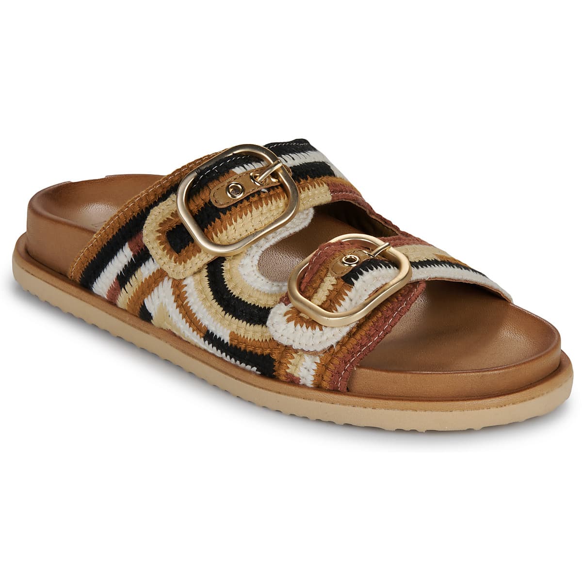 Mules Inuovo 3396024-MULTI-COCONUT