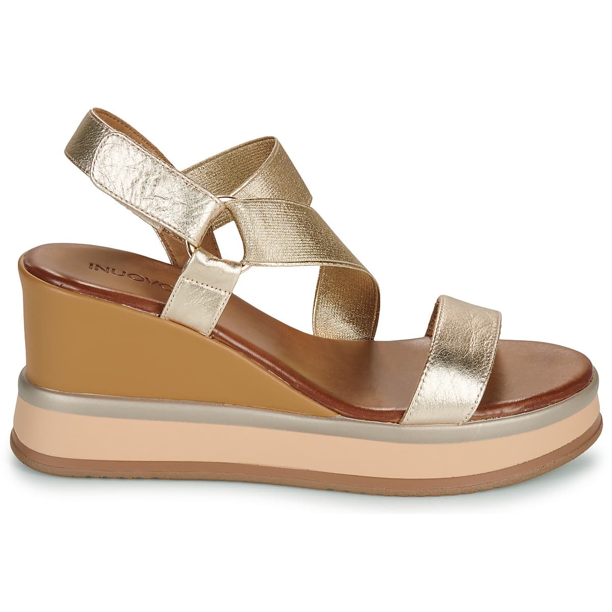 Women's Platforms Inuovo Gold